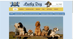 Desktop Screenshot of luckydognipomo.com